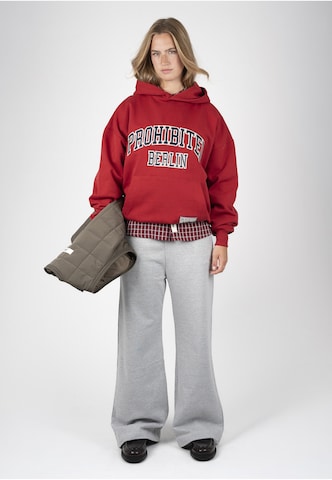 Prohibited Sweatshirt in Red