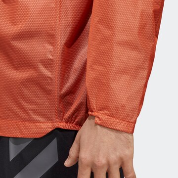 ADIDAS TERREX Athletic Jacket 'Agravic' in Orange