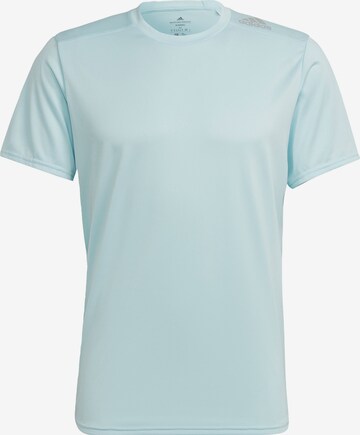 ADIDAS SPORTSWEAR Performance Shirt 'Designed 4 Running' in Blue: front