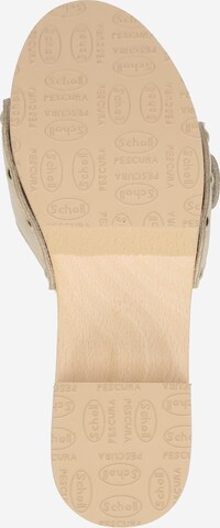 Scholl Iconic Pantolette 'PESCURA JANE' in Braun