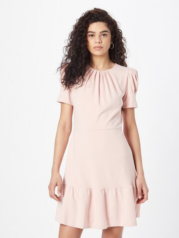 DKNY - Vestido en rosa: frente