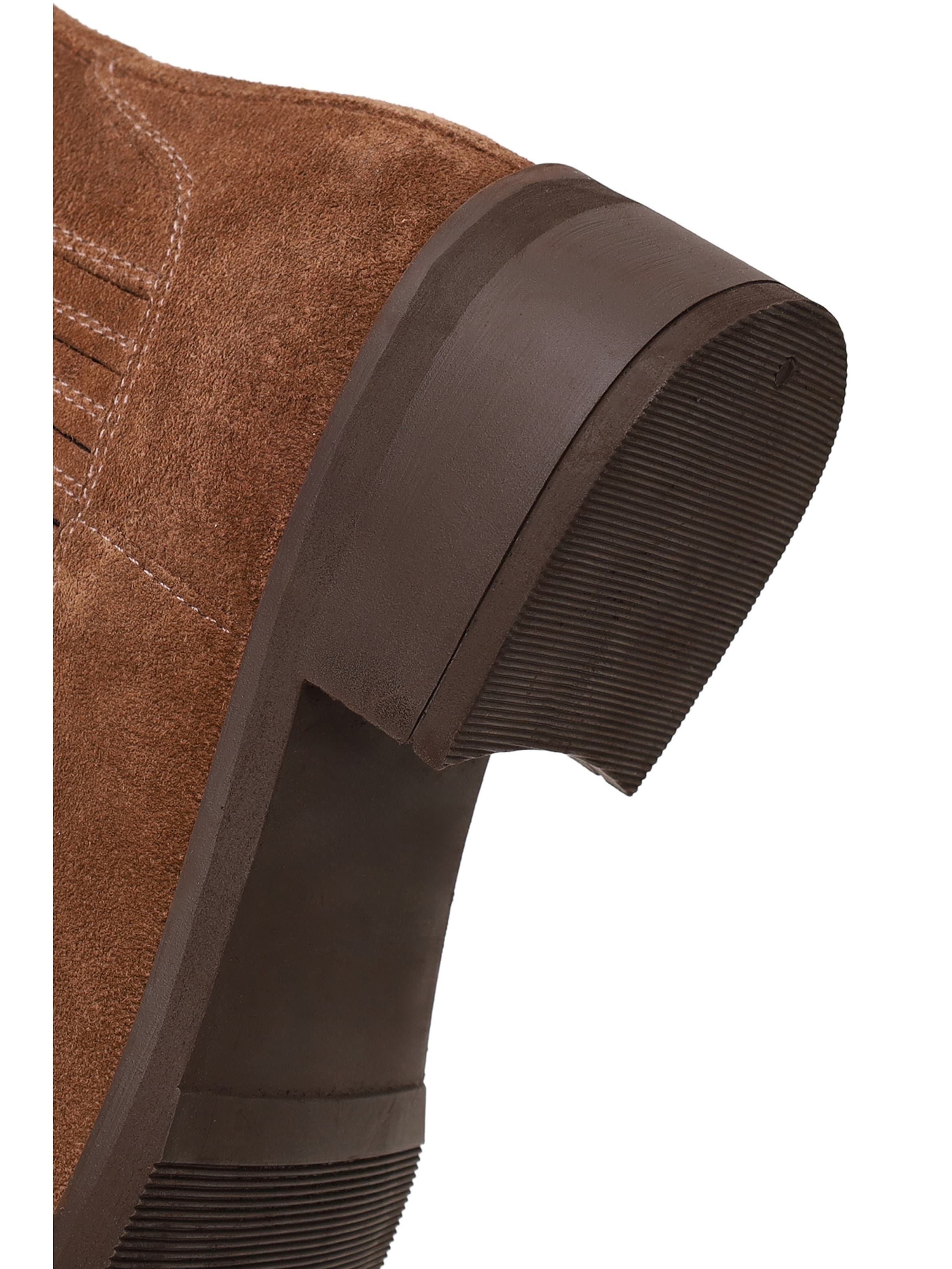 Derimod - Botas chelsea em castanho