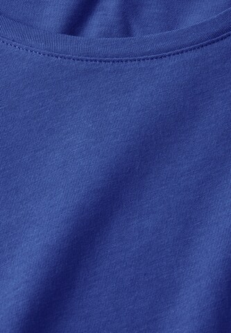 STREET ONE Basic Shirt in Blau