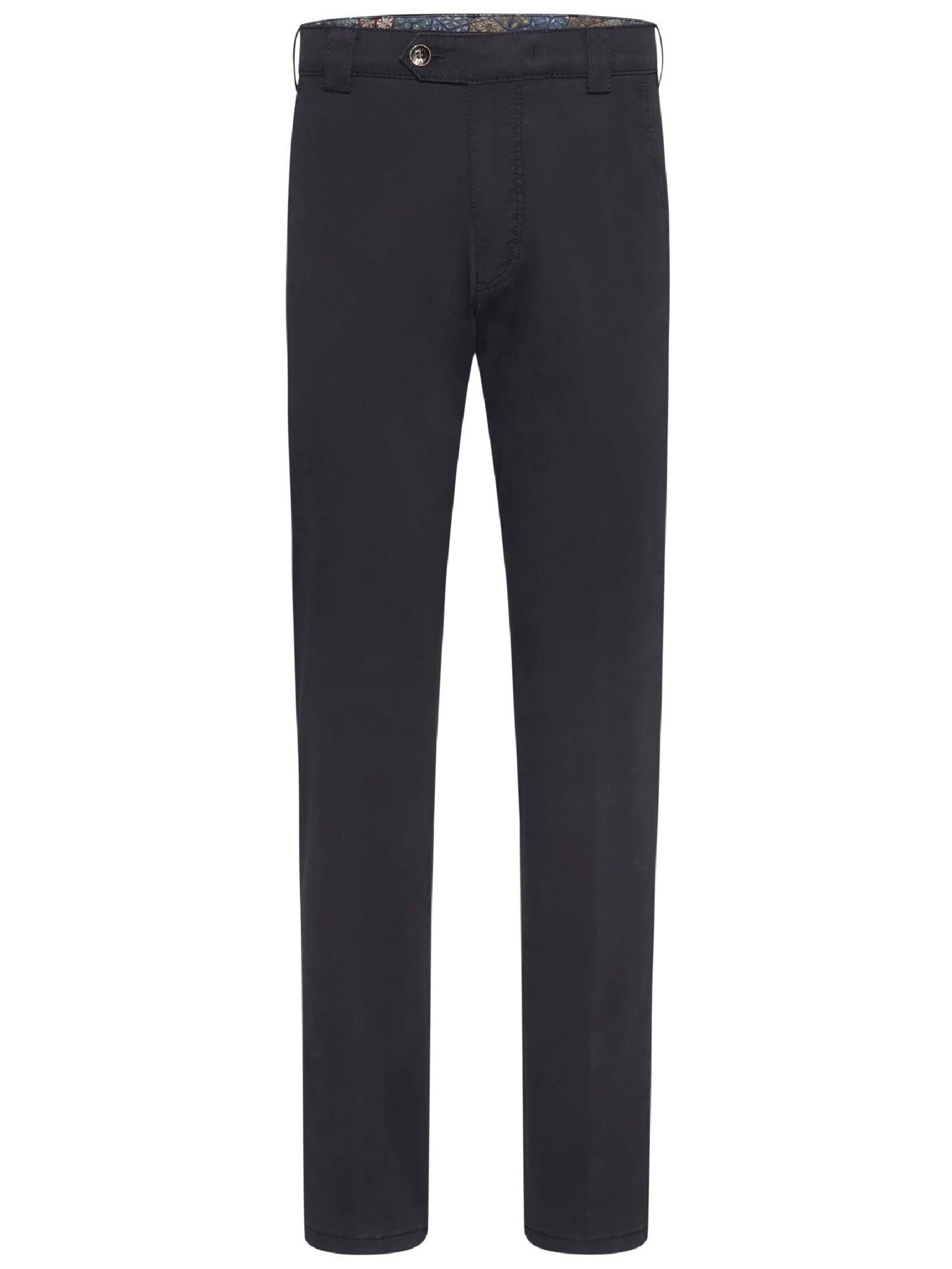 MEYER Regular Chinohose 'Roma' in Blau: Vorderseite