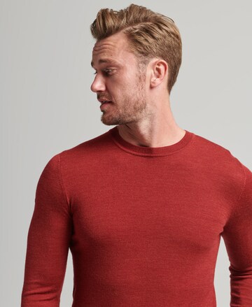Pull-over Superdry en rouge