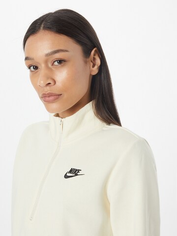 Bluză de molton de la Nike Sportswear pe alb