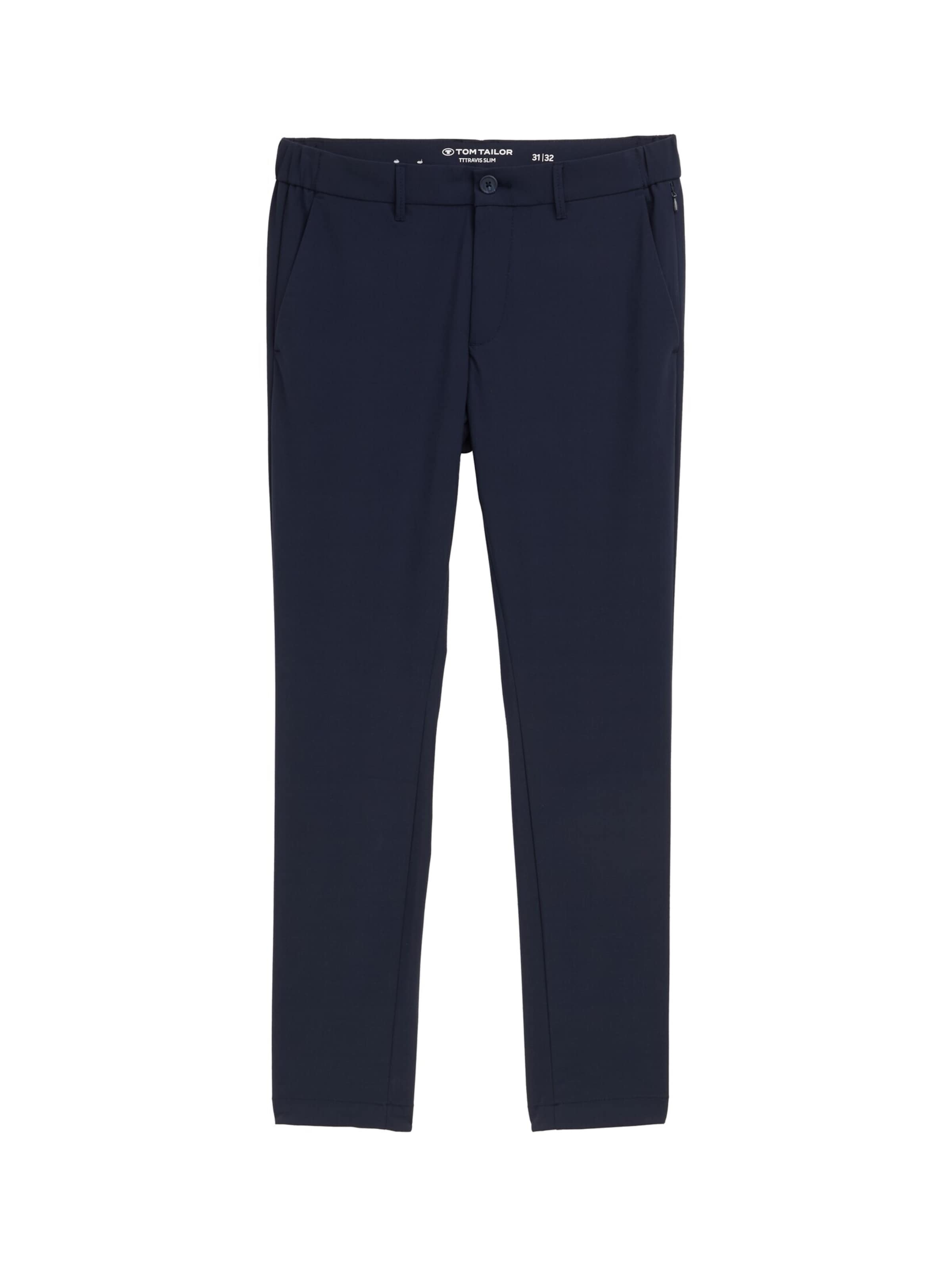 TOM TAILOR Slimfit Hose 'Travis' in Blau: Vorderseite