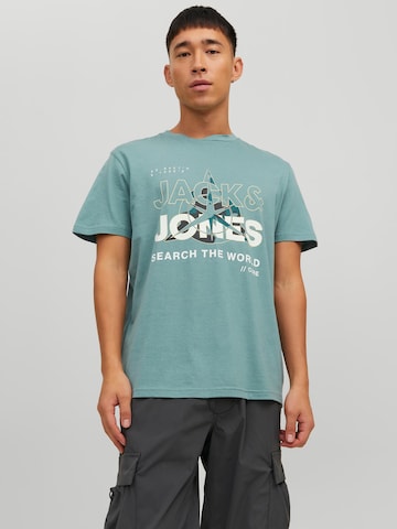 JACK & JONES Shirt 'Hunt' in Blauw: voorkant