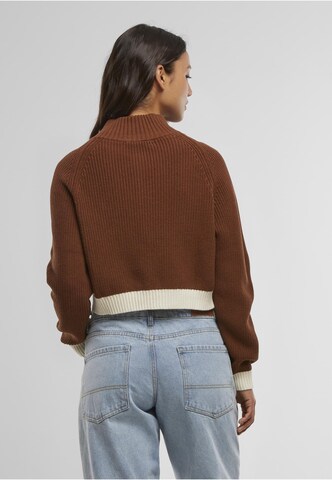 Pequs Strickjacke in Braun