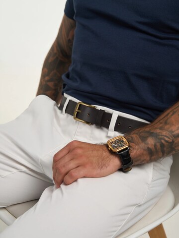 Cintura 'Classic' di jolar in marrone