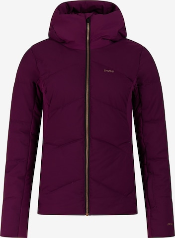 Veste de sport 'PRTHelez' PROTEST en violet : devant