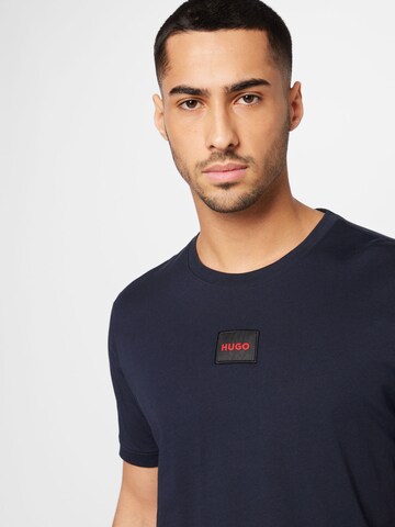 T-Shirt 'Diragolino212' HUGO en bleu