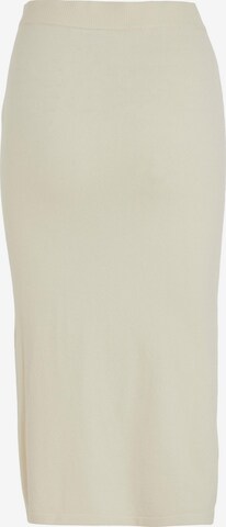 VILA Skirt in Beige: front