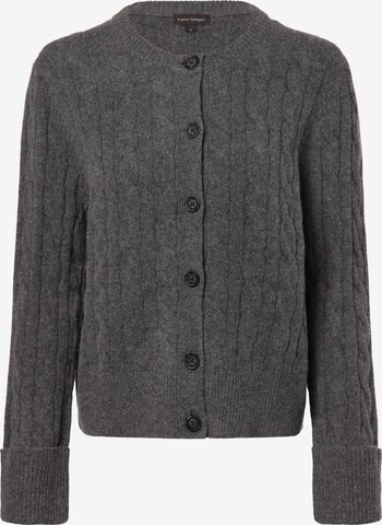 Cardigan Franco Callegari en gris : devant