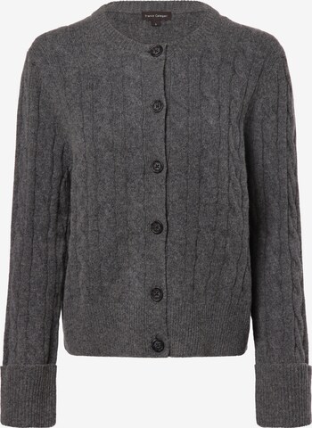 Franco Callegari Knit Cardigan in Grey: front