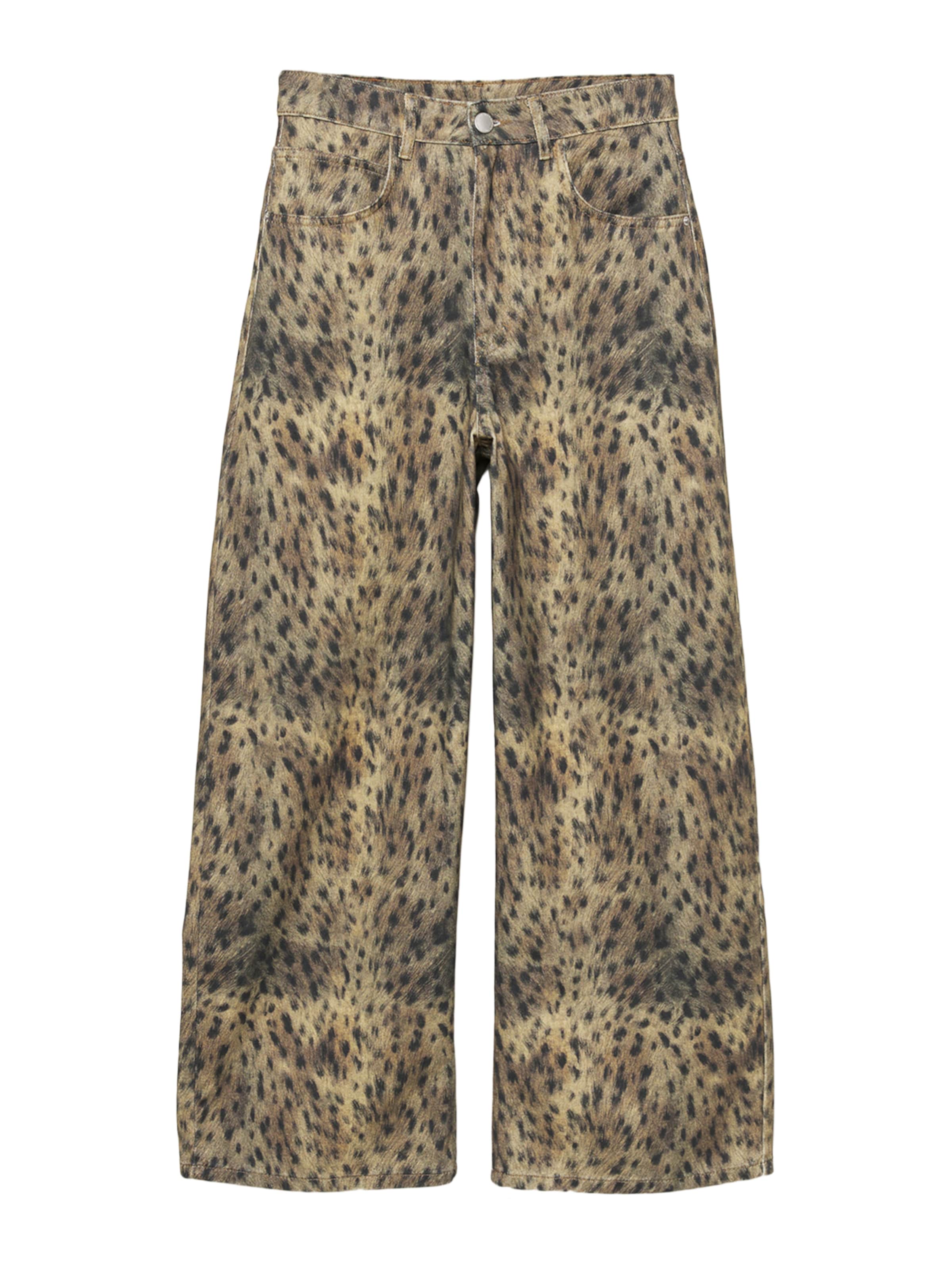 Pull&Bear Baggy Farmer - bézs: elől