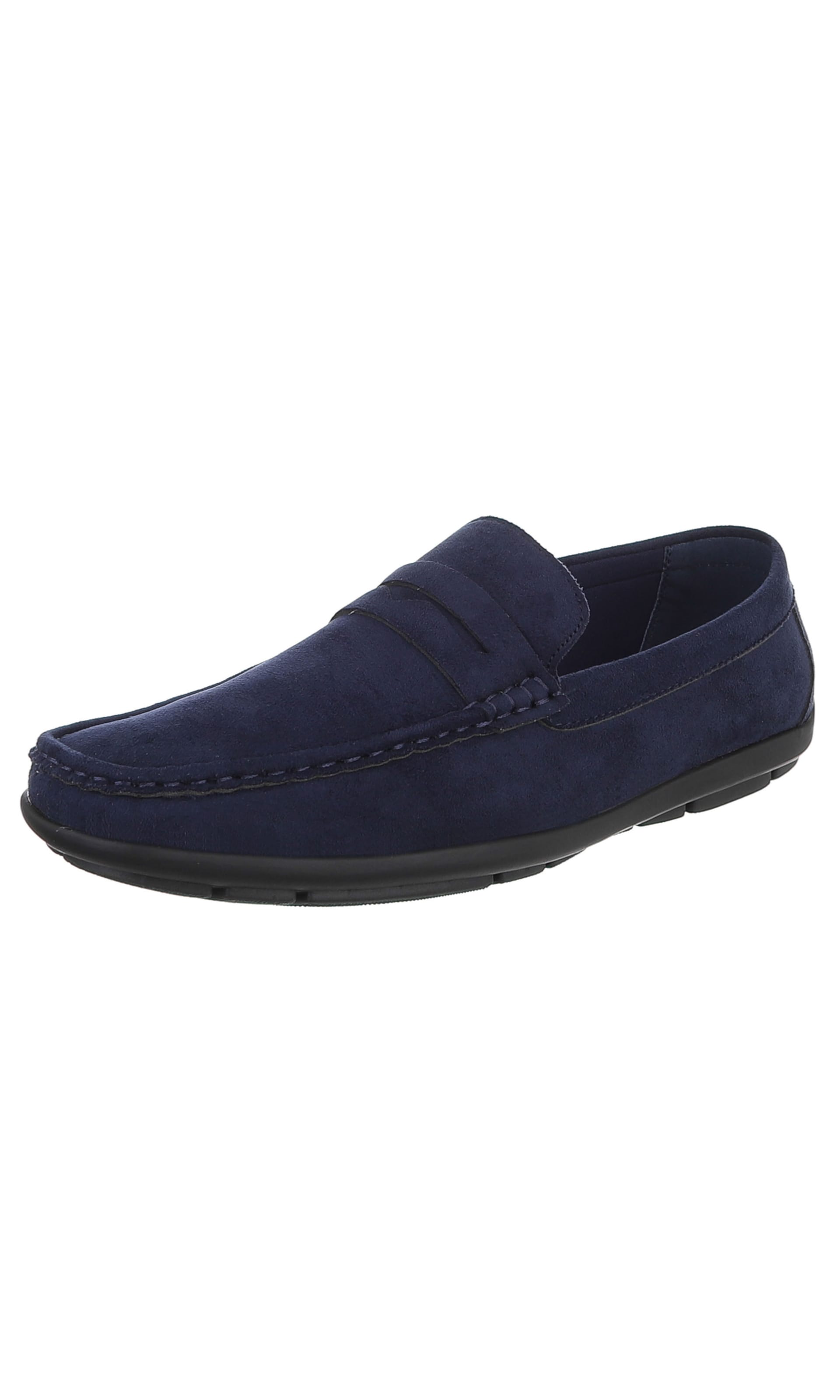 CoolWalk Moccasins in Blue: front