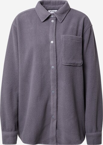 WEEKDAY Blouse 'Bess' in Grey: front