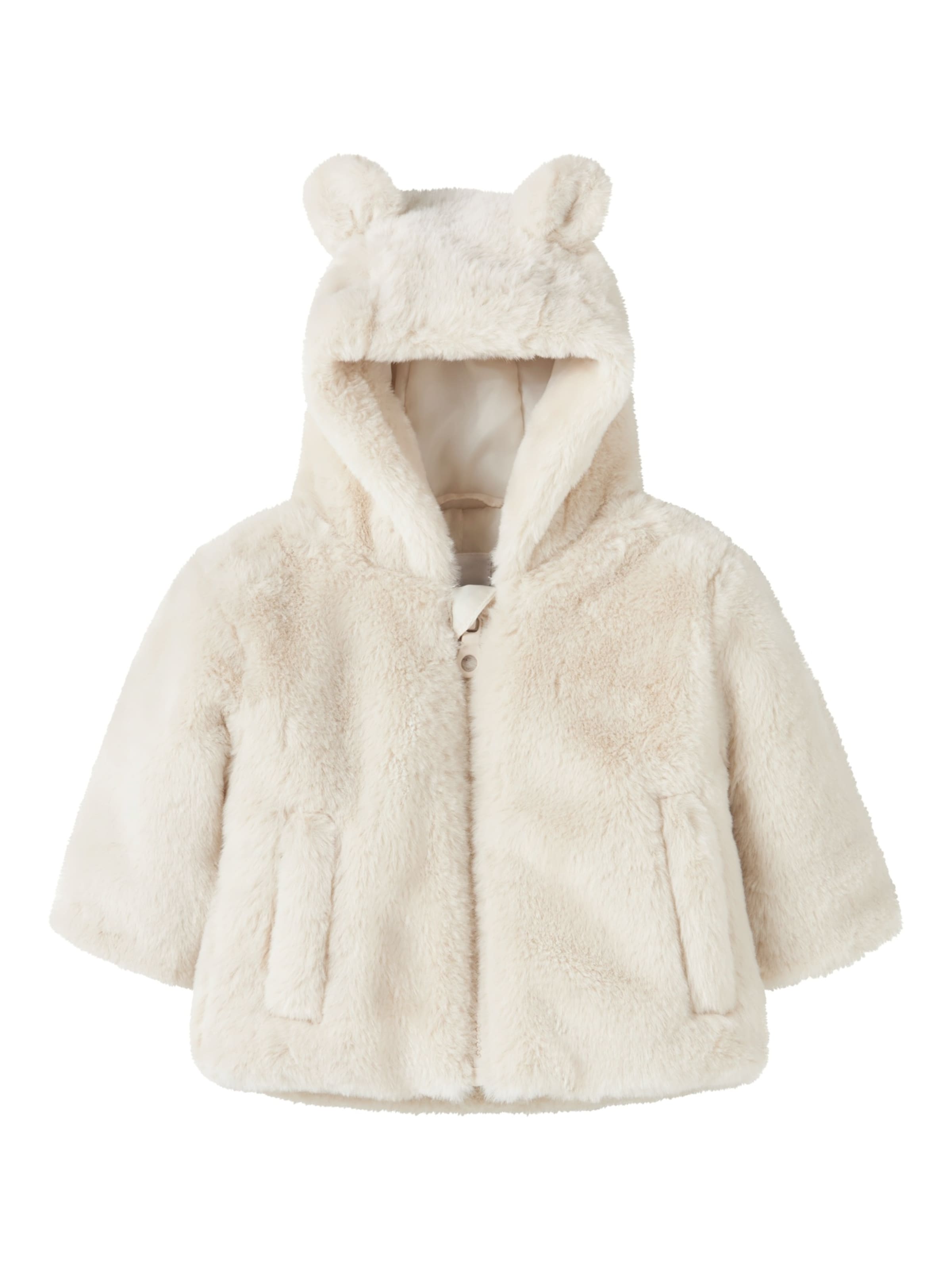 NAME IT - Chaqueta de entretiempo 'NBFMila' en beige: frente