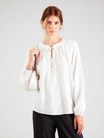 s.Oliver Blouse in Beige: voorkant