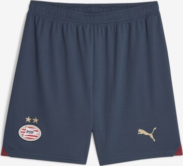 PUMA Regular Sportbroek 'PSV Eindhoven' in Blauw: voorkant