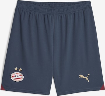 PUMA Workout Pants 'PSV Eindhoven' in Blue: front