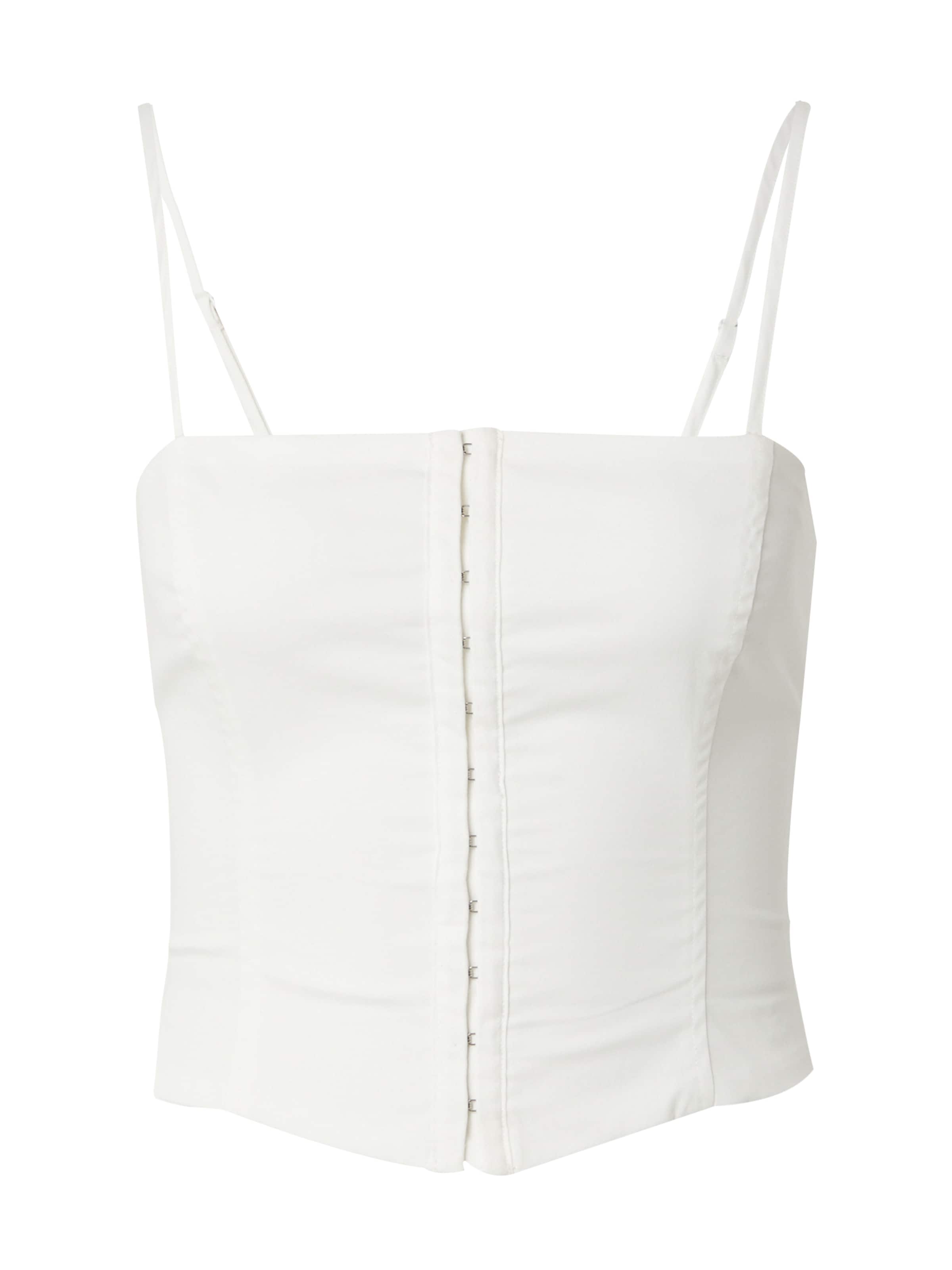 LeGer by Lena Gercke Top 'Edda' - Biela: predná strana