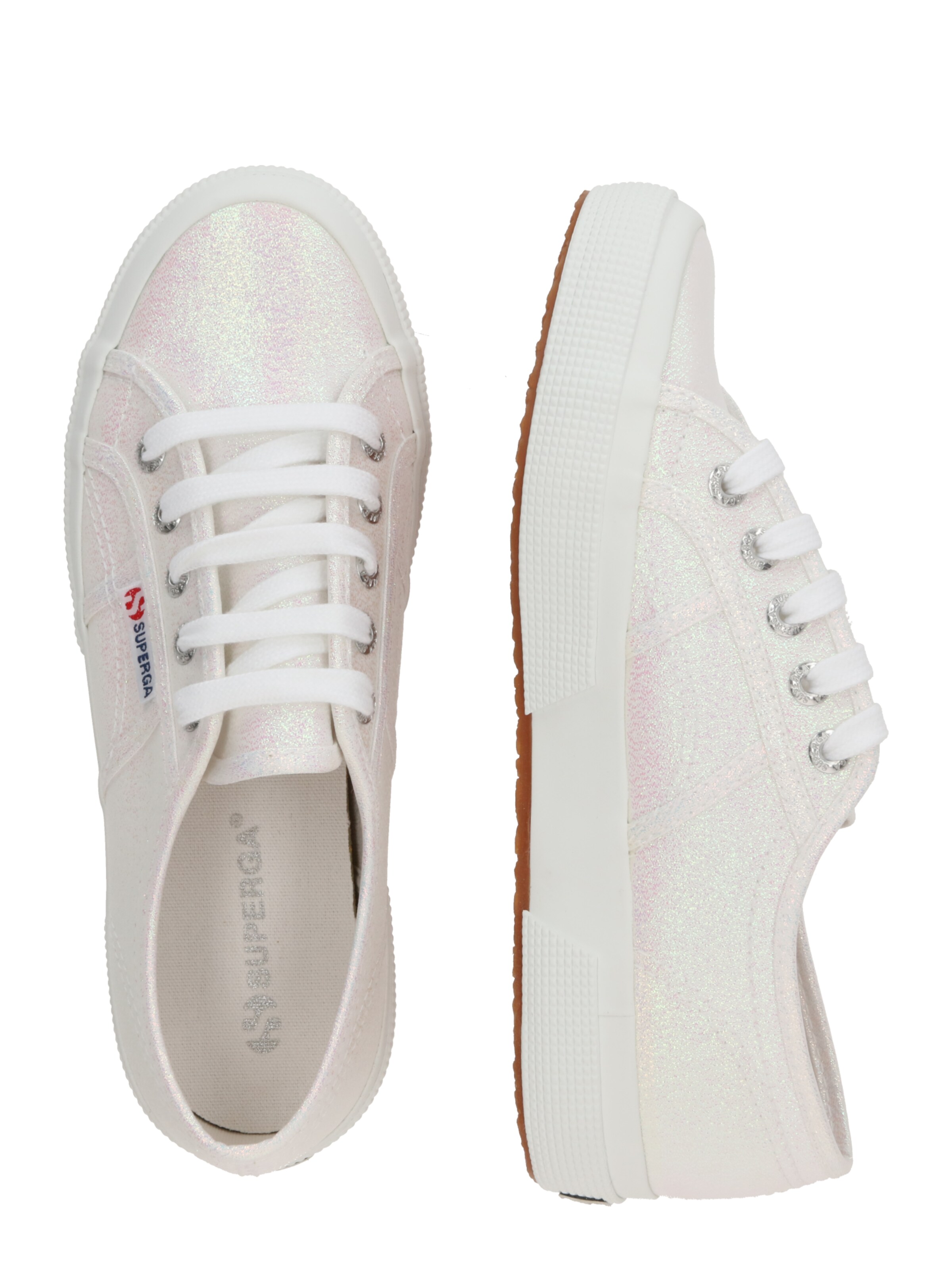 Baskets basses '2750 Cotu Classic' SUPERGA en argent
