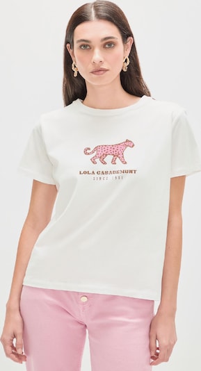 Lola Casademunt Paita värissä roosa / valkoinen, Tuotenäkymä