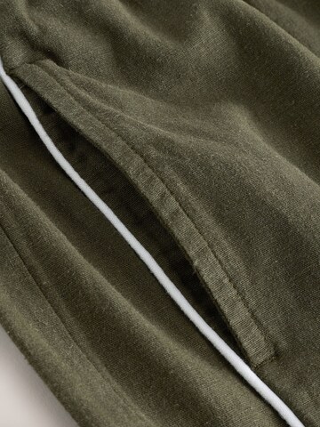 Next Wide Leg Hose in Grün