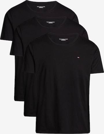 Maillot de corps Tommy Hilfiger Underwear en noir : devant