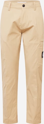 Calvin Klein Jeans Regular Hose in Beige: predná strana