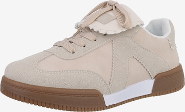 Ital-Design Sneaker in Beige: Vorderseite