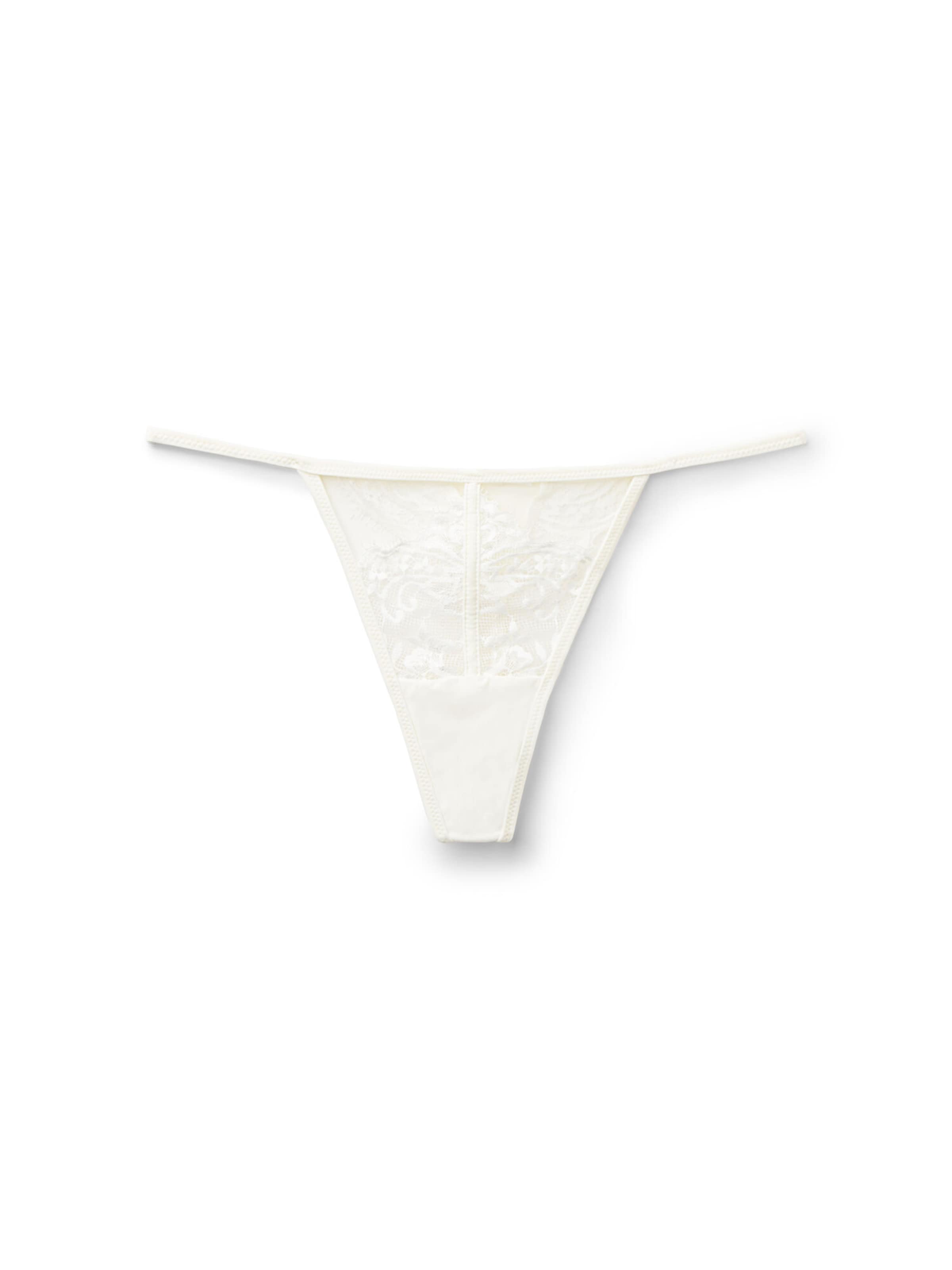 INTIMISSIMI Thong 'Ethereal Embrace' in White: front