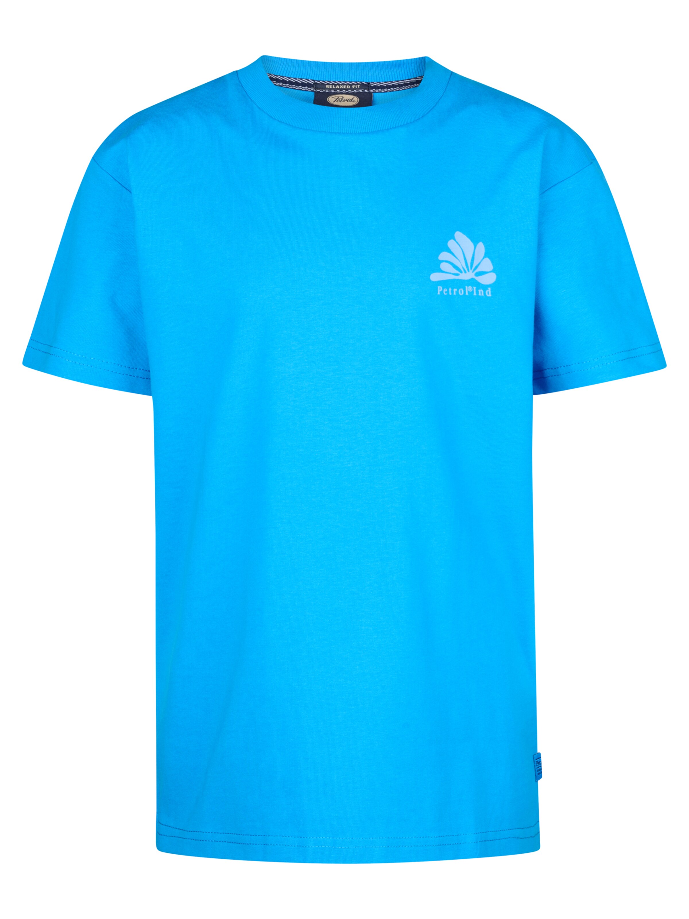 zils Petrol Industries T-Krekls 'Schooner': no priekšpuses