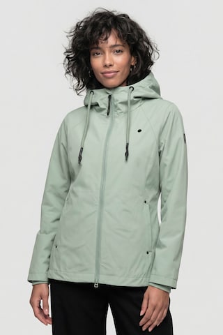 alife & kickin Välikausitakki 'Paolina' värissä vihreä: etupuoli