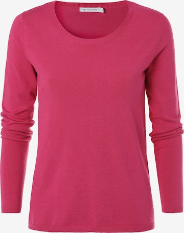 Pull-over 'WESSA' TATUUM en rose : devant