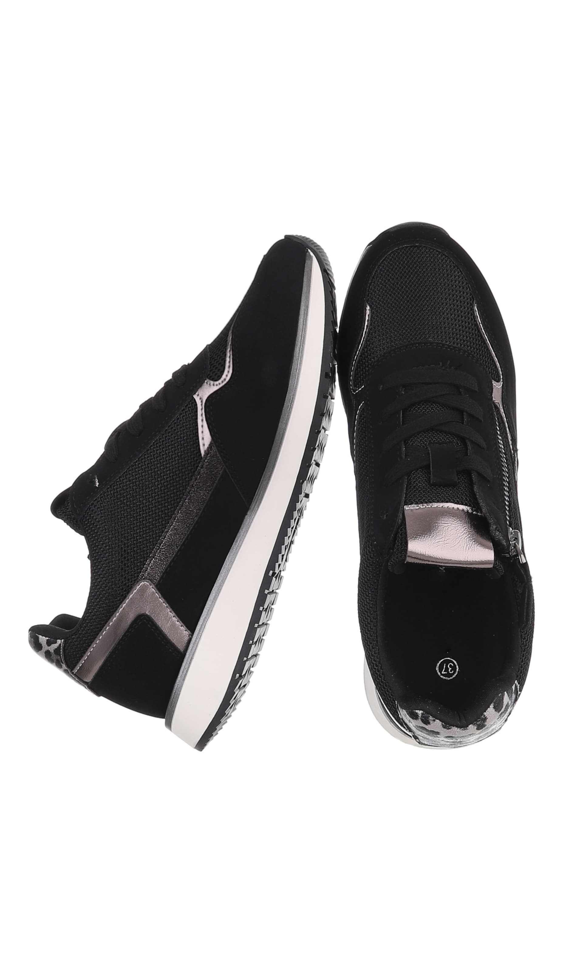 Ital-Design Sneaker in Schwarz