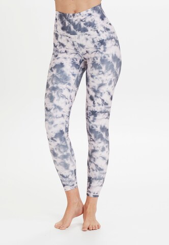 Athlecia Skinny Sports trousers 'FRANZINE' in Mixed colours: front
