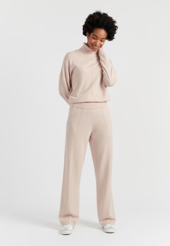 Chinti & Parker Wide Leg Bukser 'Basics' i hvid