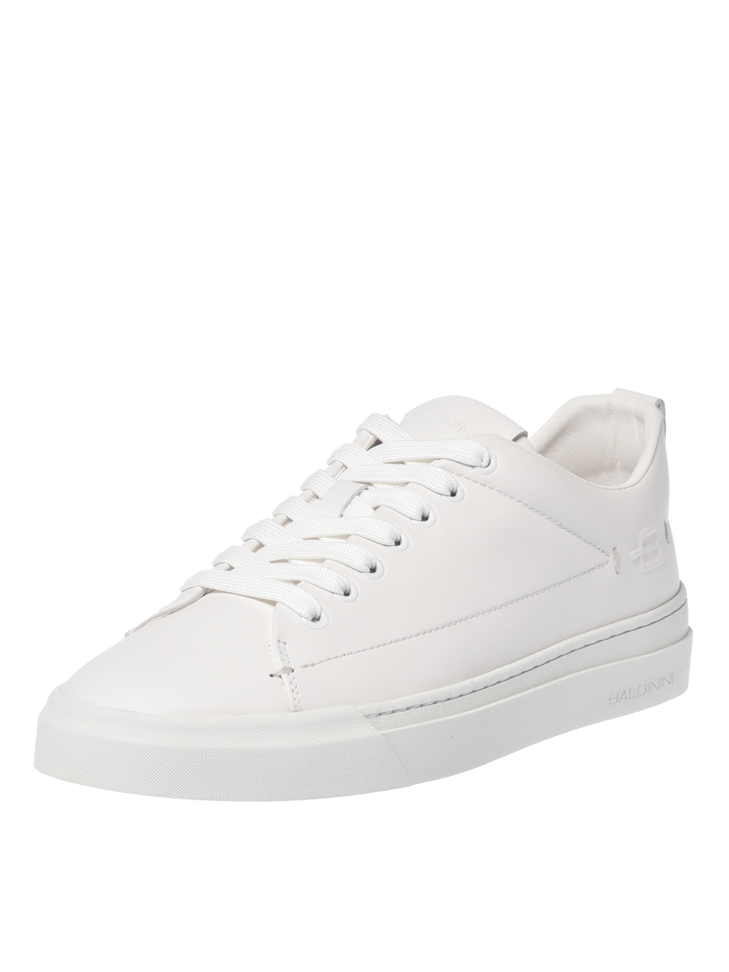 BALDININI Platform trainers in White: front