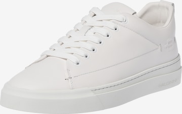 Baskets basses BALDININI en blanc : devant
