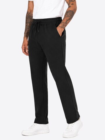 YAGESHARK Regular Pants 'Jogginghose Herren' in Black