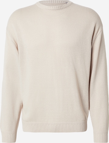 JJ Rebel Pullover 'JREBJEFF' in Beige: Vorderseite