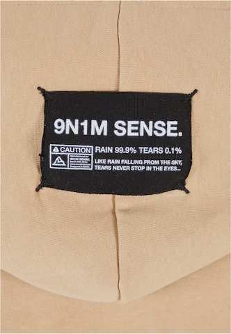 9N1M SENSE - Casaco em moletão 'Essential' em bege