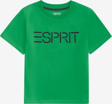 T-Shirt ESPRIT en vert : devant