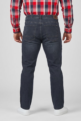 Men Plus Regular Jeans in Black