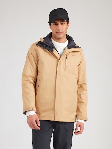 COLUMBIA Outdoorjacke 'Oak Harbor' in Braun: Vorderseite