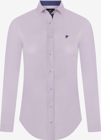 DENIM CULTURE Blouse in Purple: front