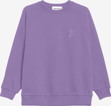 Sweat-shirt 'Giovanna' ARMEDANGELS en violet : devant